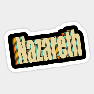 Nazareth Sticker